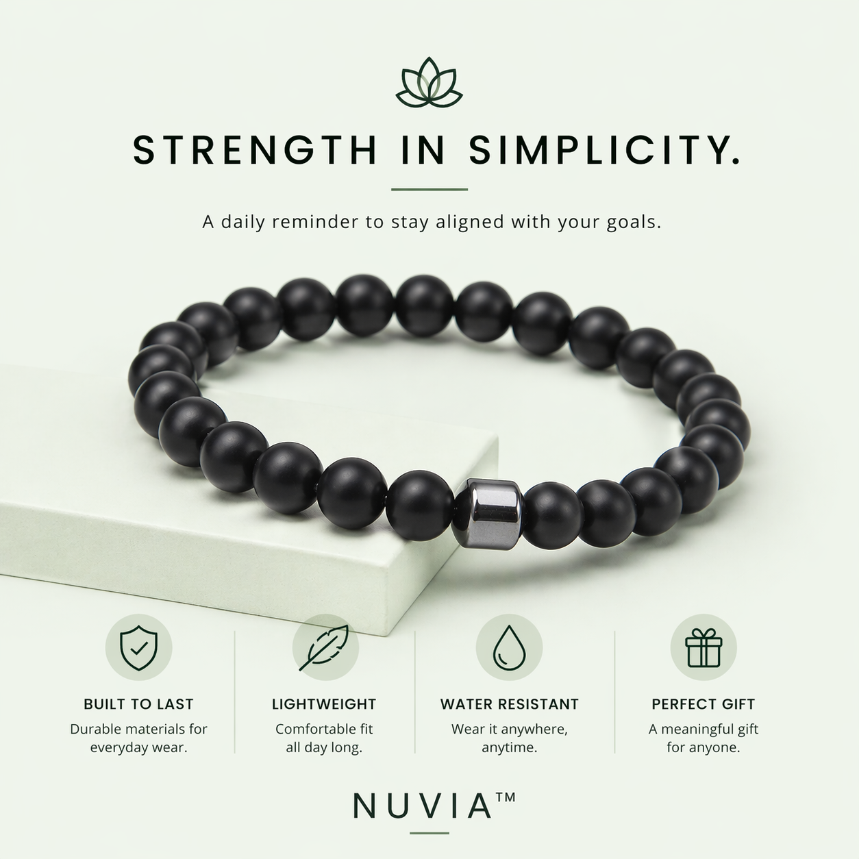 Nuvia™ Anti-Alkohol Magnetarmband